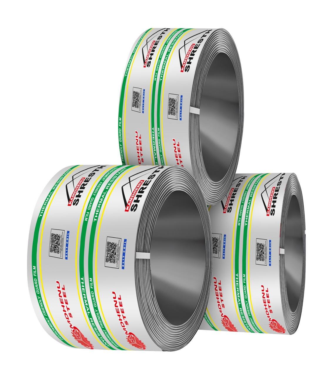 Shresht Steel Coil - Triple Roll Set 02